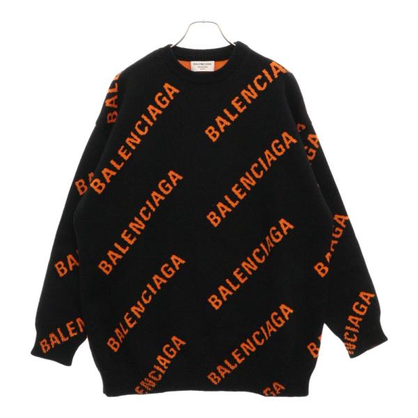 BALENCIAGA（バレンシアガ） 20AW クルーネック ニットセーター ロゴ総