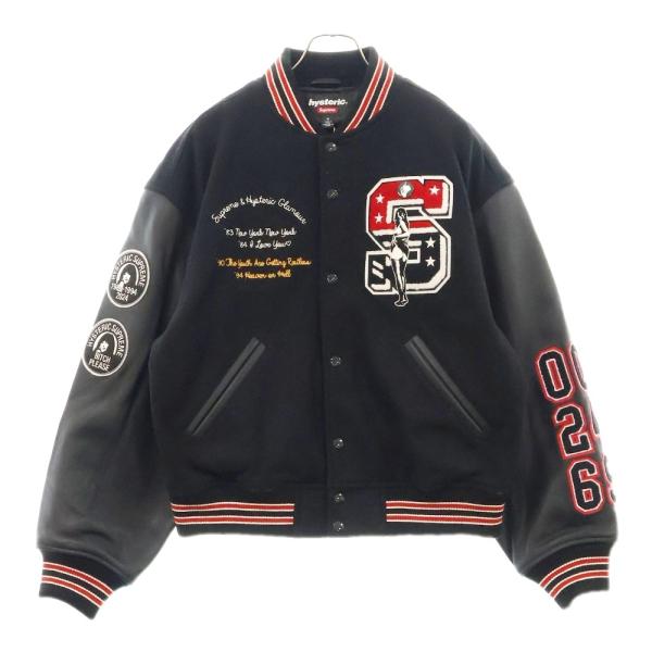 ジャケット・アウター supreme varsity jacket Supreme®/HYSTERIC GLAMOUR Varsity Jacket | Supreme 24fw