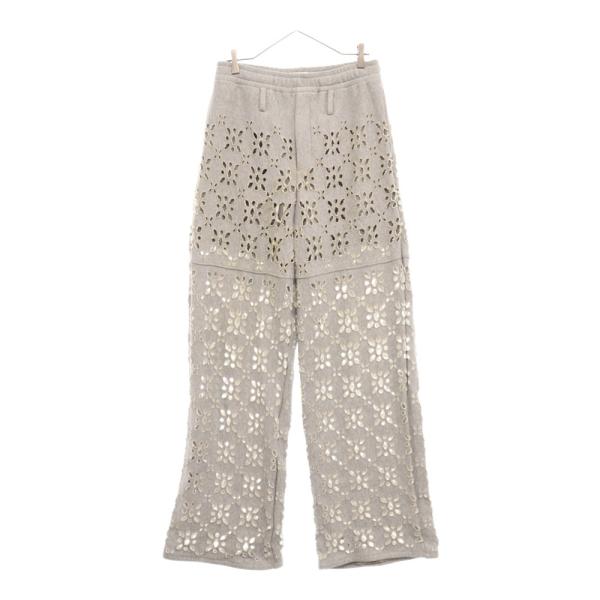 MASU エムエーエスユー 24AW FLOWER HOLE SWEAT PANTS フラワーホール