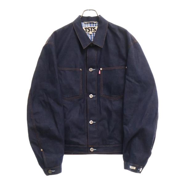 美品 ブリクストン インデペンデント ヤード デニム ジャケット インディゴ M BRIXTON BRIXTON×INDEPENDENT YARD DENIM JACKET raw indigo