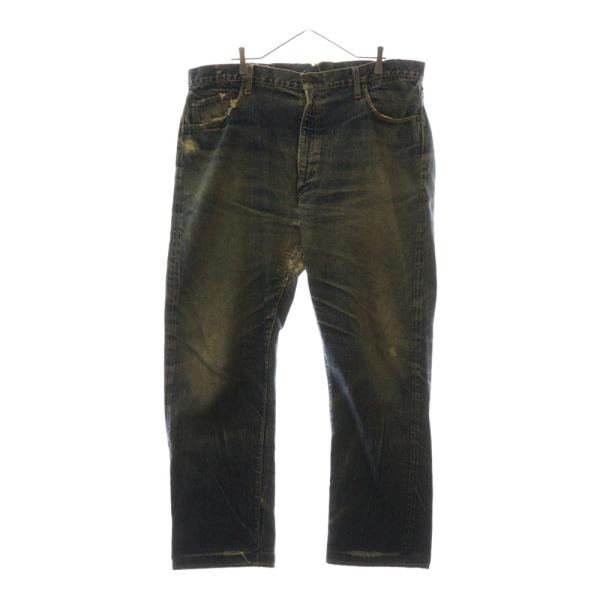 【60s】 Levi's 551z xx BIG E ボタン裏K 隠しリベット Levi's リーバイス VINTAGE 60S 551ZXX 両面BIG E ボタン裏K