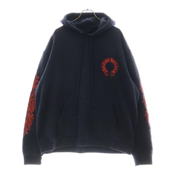 クロムハーツ SWTSHRT PLVR CHプラス総柄パーカー CHROME HEARTS クロムハーツ SWTSHRT PLVR プルオーバーパーカー