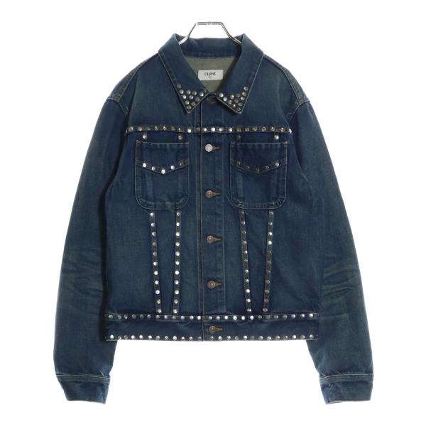 吉田様 セリーヌ カラーレス ジャケット CELINE セリーヌ 20AW DENIM JACKET WITH STUDS デニム