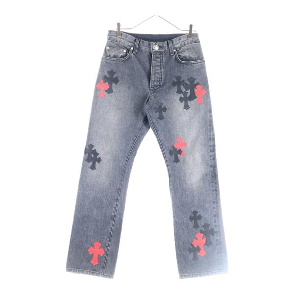 CHROME HEARTS（クロムハーツ） JEAN STRTLG FBRC クロスパッチ付き