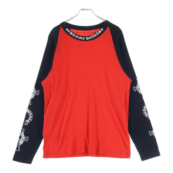 CHROME HEARTS（クロムハーツ） NECK LOGO RAGLAN LONG SLEEVE TEE