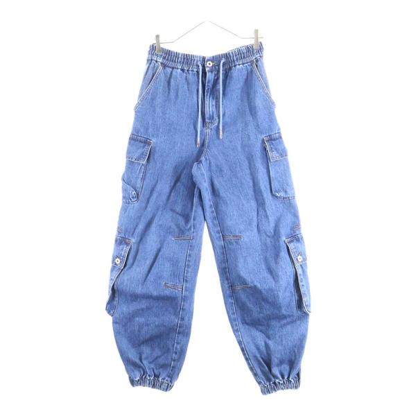 Feng Chen Wang フェン チェン ワン WASHED JEANS デニム カーゴパンツ