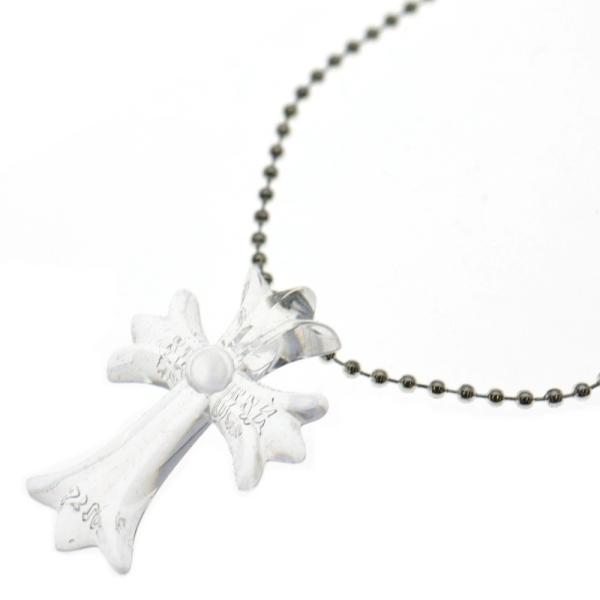 キ*可様 クロムハーツ ネックレス RUBBER CRS SML ラバースモール CHROME HEARTS（クロムハーツ） RUBBER CH CRS SML ラバー スモールCH