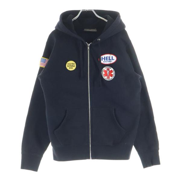 Supreme（シュプリーム） 17AW × Hysteric Glamour Patches Zip Up