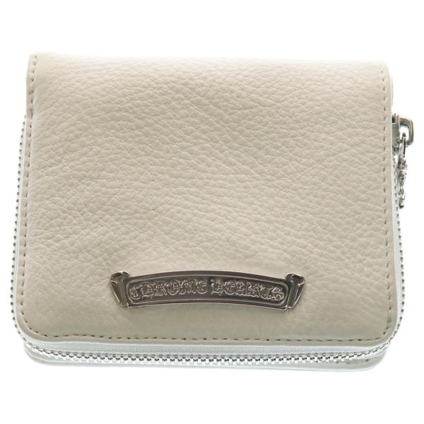 Ｅ*ン様 クロムハーツSQ ZIP BILL スクエアジップビル レザー財布 CHROME HEARTS（クロムハーツ） SQ ZIP BILL スクエアジップビル