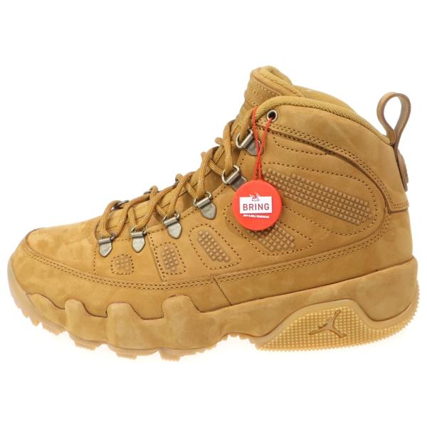 NIKE ナイキ AIR JORDAN 9 RETRO BOOT WHEAT AR4491-700 エアジョーダン9 レトロ ウィート ハイカットブーツ ブラウン US9/27.0cm