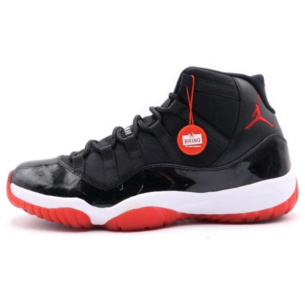 NIKE ナイキ AIR JORDAN 11 RETRO BRED 378037-010 エアジョーダン11 レトロ ブレッド ハイカットスニーカー ブラック/レッド US13/31cm