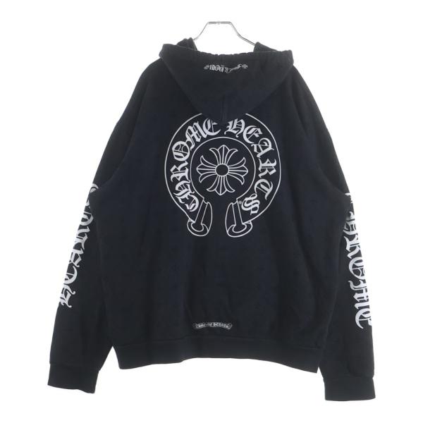 クロムハーツ SWTSHRT PLVR CHプラス総柄パーカー CHROME HEARTS（クロムハーツ） SWTSHRT PLVR CHプラス総柄プル