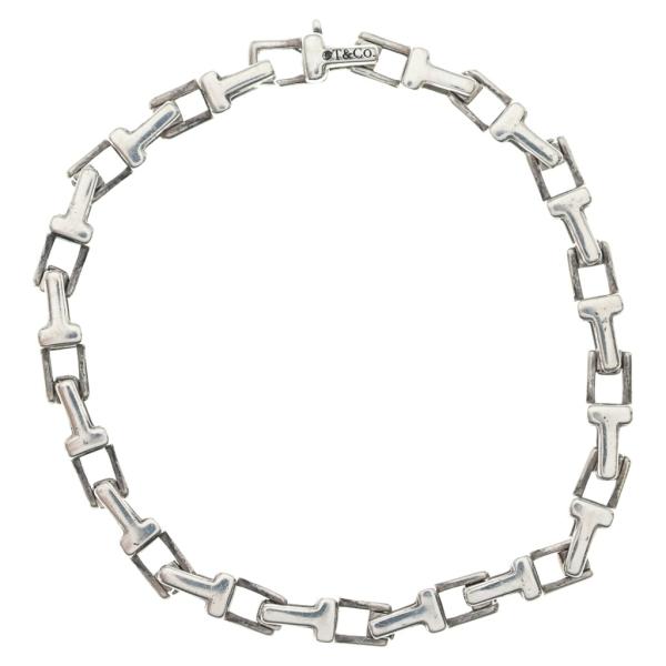 美品♡Tiffany & Co. ティファニーブレスレット ナローワイヤ 