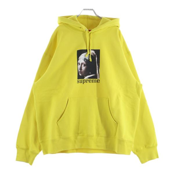 SUPREME シュプリーム 20AW Pearl Hooded Sweatshirt パールプリント プルオーバースウェットパーカー フーディ イエロー Supreme（シュプリーム） 20AW Pearl Hooded Sweatshirt パール