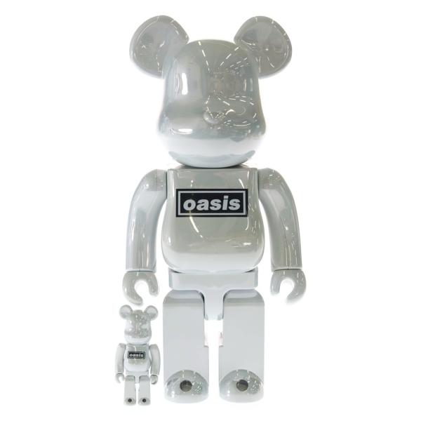 MEDICOM TOY（メディコム・トイ） BE@RBRICK oasis WHITE CHROME 400