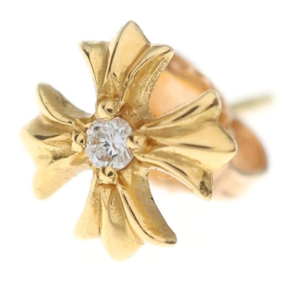 CHROME HEARTS（クロムハーツ） 22K CH PLUS 1DIA STUD CHプラス
