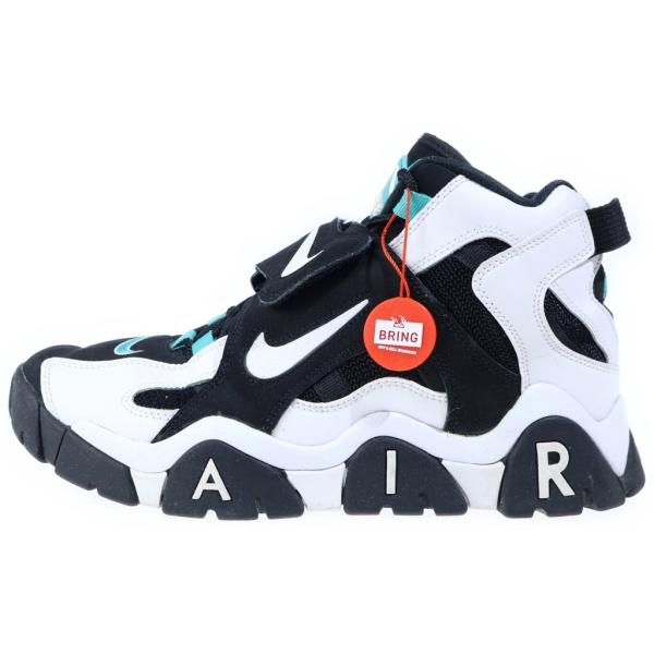 NIKE ナイキ AIR BARRAGE MID CABANA エアバラージ ミッド カバナ ハイカットスニーカー ホワイト/ブラック US10/28cm AT7847-001