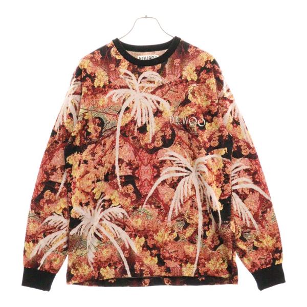 EGUAG ×DR.WOO ドクターウー クルーネック 長袖ニットセーター EGUAG ×DR.WOO ドクターウー クルーネック 長袖ニットセーター