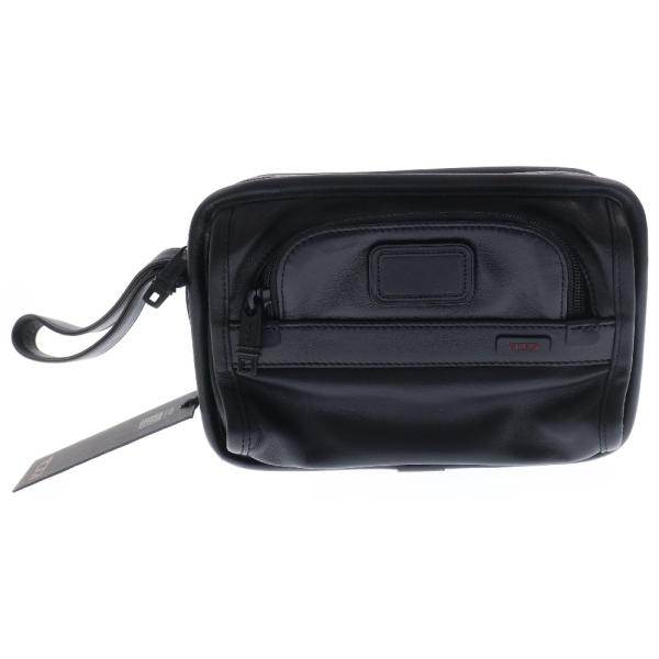 TUMI（トゥミ） ALPHA LEATHER ORGANIZER TRAVEL CLUTCH