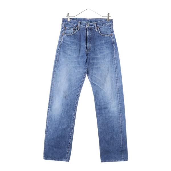 Levi's リーバイス 90S VINTAGE ヴィンテージ 1960年代モデル デッドストック 502-XX 復刻 日本製 ボタン裏J22 ビッグE ジップフライ デニムパンツ インディゴ Levi's（リーバイス） 90S 502 復刻 ボタン裏J22 日本製 BIGE ジップ