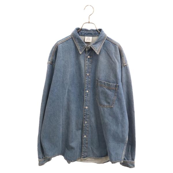 VETEMENTS ヴェトモン 20AW バックロゴ プリント スナップボタン VETEMENTS ヴェトモン 20AW バックロゴ プリント スナップボタン