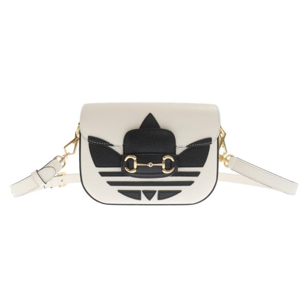 GUCCI グッチ ×adidas アディダス ロゴ ホースビット レザー