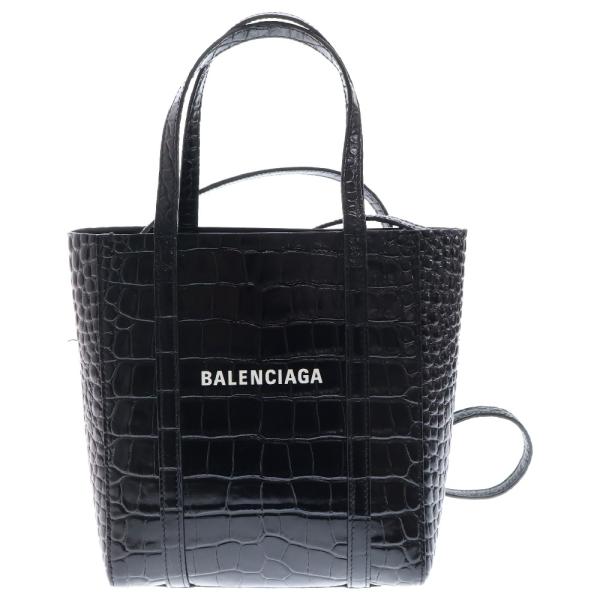 BALENCIAGA バレンシアガ エブリデイ トートXXS クロコ型押し BALENCIAGA バレンシアガ エブリデイ トートXXS クロコ型押し