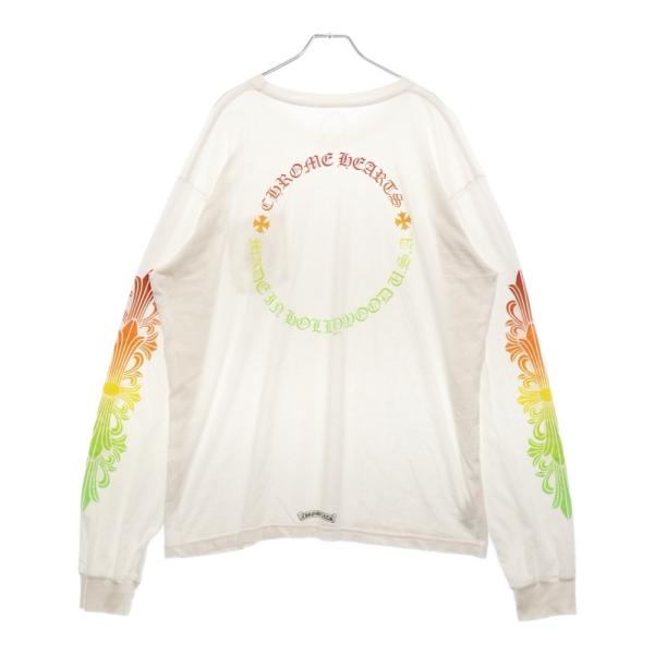 CHROME HEARTS（クロムハーツ） BACK GRAD CIRCLE LOGO L/S TEE バック