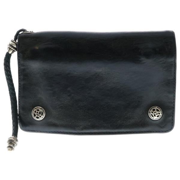 クロムハーツ フローラル ボタンフライ Chrome Hearts】クロムハーツ『フローラルボタン レザー
