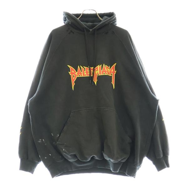 BALENCIAGA（バレンシアガ） 22SS Metal Hoodie Logo メタルロゴ