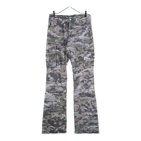 AMIRI（アミリ） M65 CARGO KICK FLARE カモフラ ロゴプレート付き
