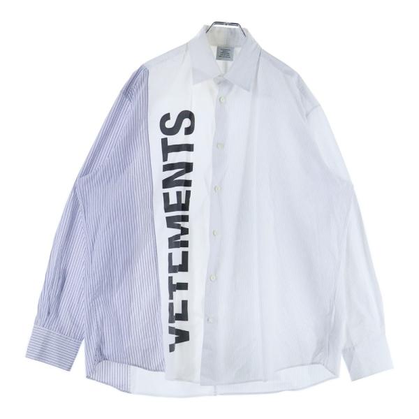 ■ VETEMENT 21AW バックロゴオーバーサイズ シャツ 48195* shopbring_3525i260007
