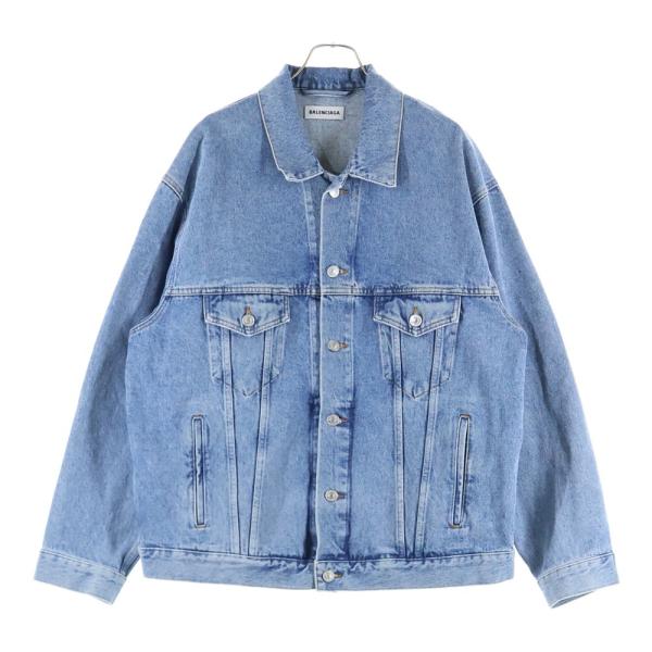 Balenciaga デニム切り替え トラックジャケット 36 Balenciaga デニム切り替え トラックジャケット 36 【公式通販】