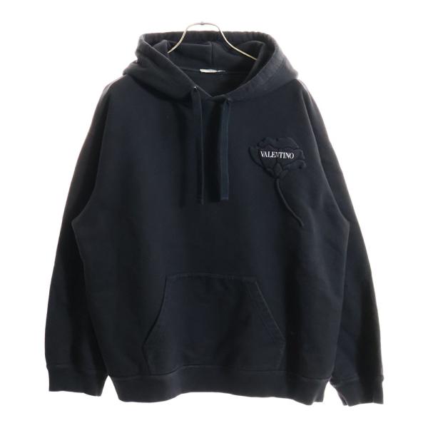 VALENTINO（ヴァレンティノ） フラワーモチーフスウェットプルオーバー