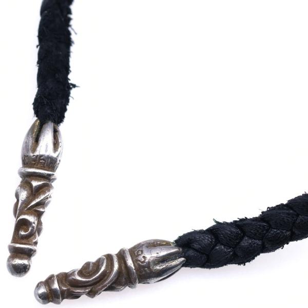 CHROME HEARTS（クロムハーツ） LEATHER BRAID スクロールレザー