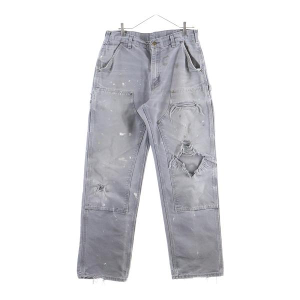 カーハートCarhartt Double Kneeダブルニー ペインターパンツ USA製 carhartt カーハート ダブルニーペインター ブラック フェード