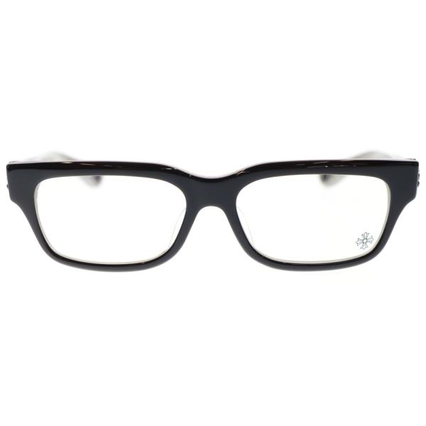 クロムハーツ HEY-JACK ULATE-A アイウェア 度入り プラスチック ユニセックス ブラック CHROME HEARTS 【中古】 【アパレル・小物】 中古・古着通販】CHROME HEARTS (クロムハーツ) HEY JACK ULATE-A