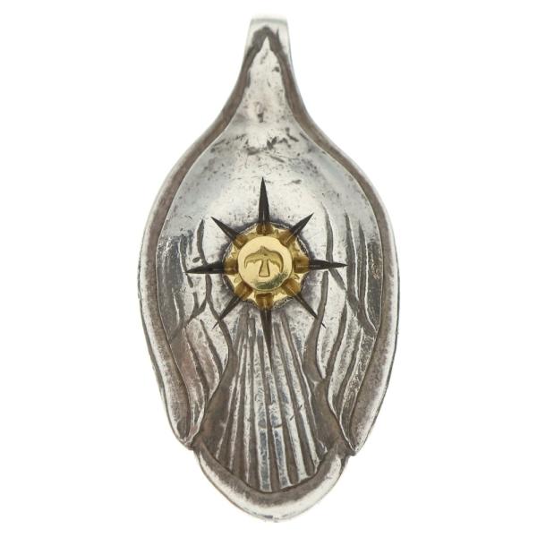 goro's（ゴローズ） K18付きスプーン ペンダントトップ シルバー