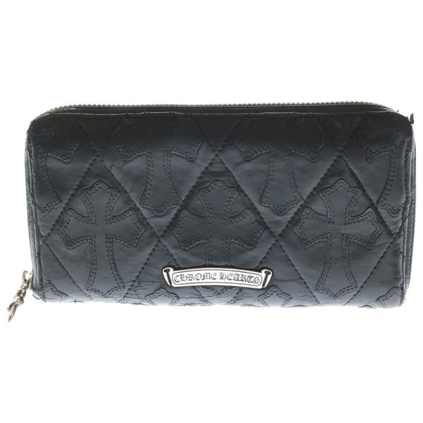 CHROME HEARTS（クロムハーツ） REC F ZIP QUILTED WALLET セメタリー