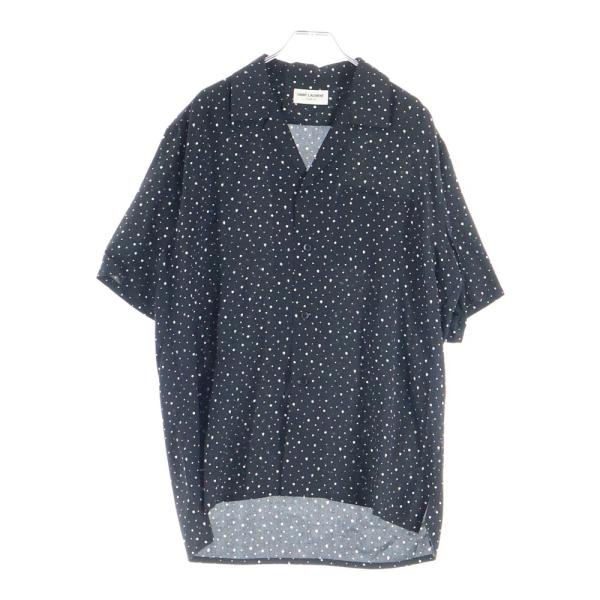 SAINT LAURENT PARIS サンローランパリ 20SS ドット総柄 シルク