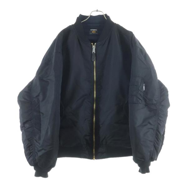 d*5様 vetements alpha ma1 ボンバージャケット VETEMENTS×ALPHA ボンバージャケット MA-1 M相当 リバーシブル｜Yahoo