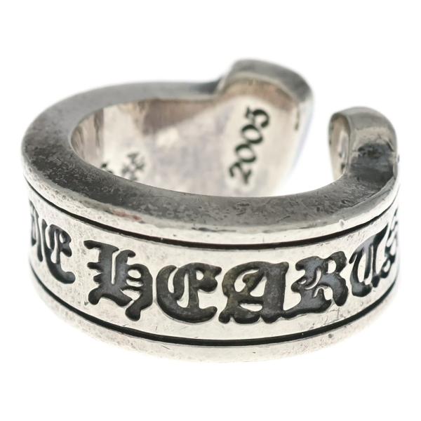 CHROME HEARTS クロムハーツ LG SCROLL LABEL ラージスクロールラベル リング シルバーBCA383 CHROME HEARTS（クロムハーツ） LG SCROLL LABEL ラージスクロール