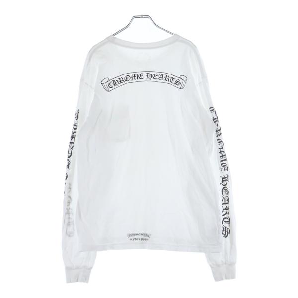◆クロムハーツ スクロールラベルロゴ ヘンリーネック七分袖◆ CHROME HEARTS（クロムハーツ） ヘンリーネック 7分袖 カットソー T