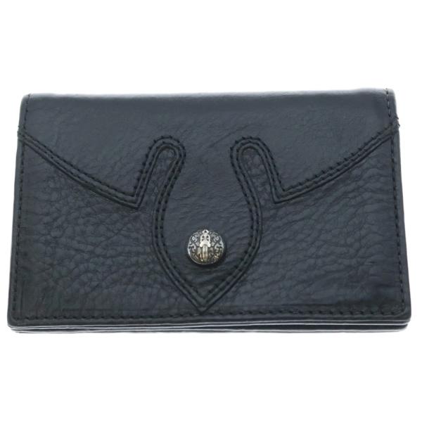 CHROME HEARTS（クロムハーツ） FLERKNEE CARD CASE フレアニーレザー