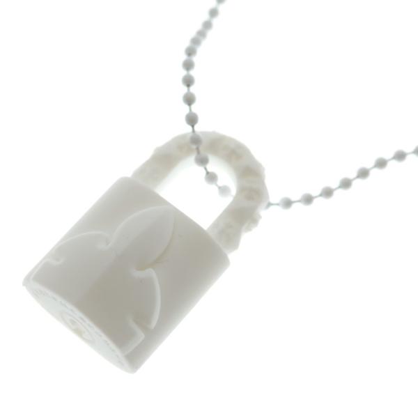 Chrome Hearts パドロック フレアニー シリコン ラバーネックレス CHROME HEARTS（クロムハーツ） RUBBER PADLOCK FLERKNEE SLCN