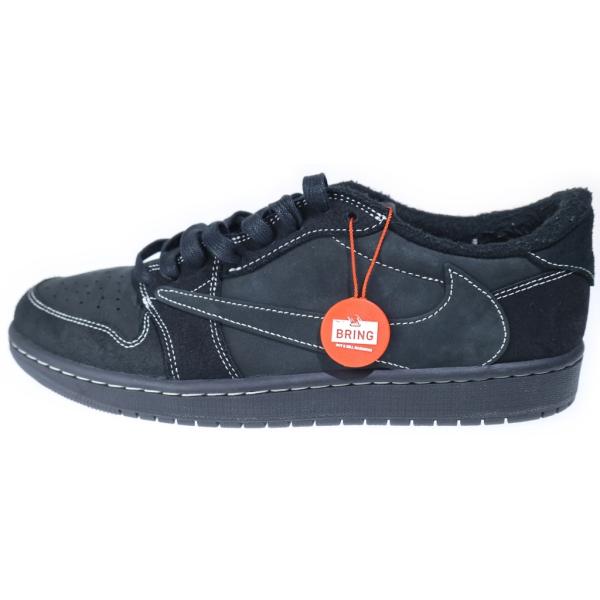 ナイキ ×TRAVIS SCOTT AIR JORDAN 1 LOW OG SP BLACK PHANTOM DM7866-001 エアジョーダン1 ファントム ローカットスニーカー US10/28.0cm