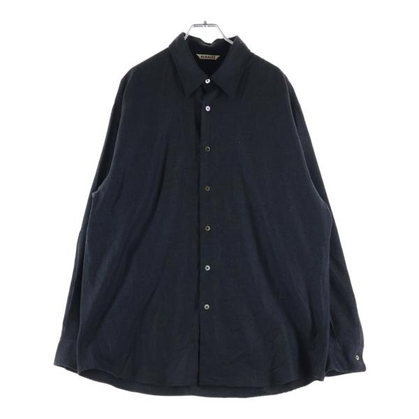 AURALEE（オーラリー） SUPER LIGHT WOOL SHIRT スーパーライトウール