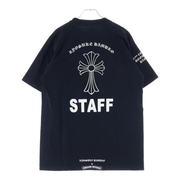 独*歩様 氷室京介xCROME HEARTS KHロゴ黒T シャツSサイズ CHROME HEARTS（クロムハーツ） クロムハーツ×氷室京介 HIMURO OLD