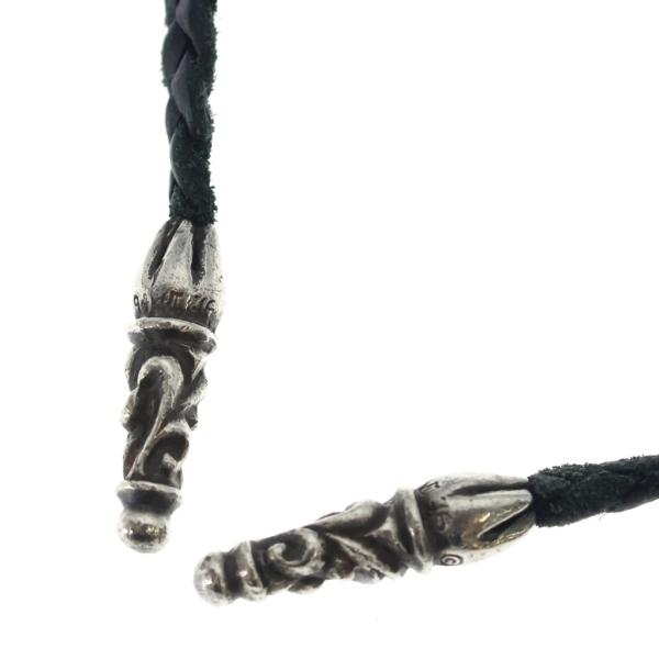 CHROME HEARTS（クロムハーツ） LEATHER BRAID スクロールレザー