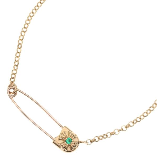 CHROME HEARTS（クロムハーツ） 22K SAFETY PIN R16 1EMRLD セーフティ